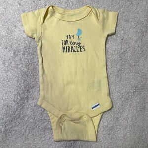 Gerber Newborn Miracle Onesie